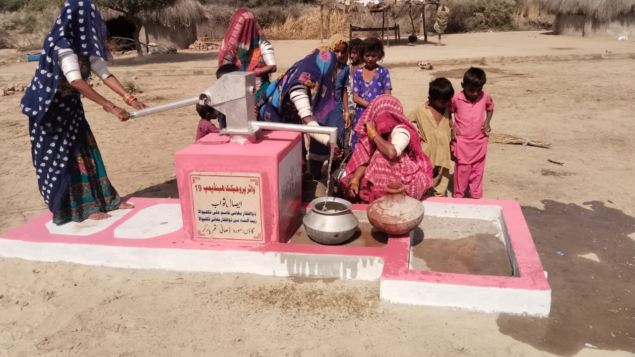 Water pump project in Thar
