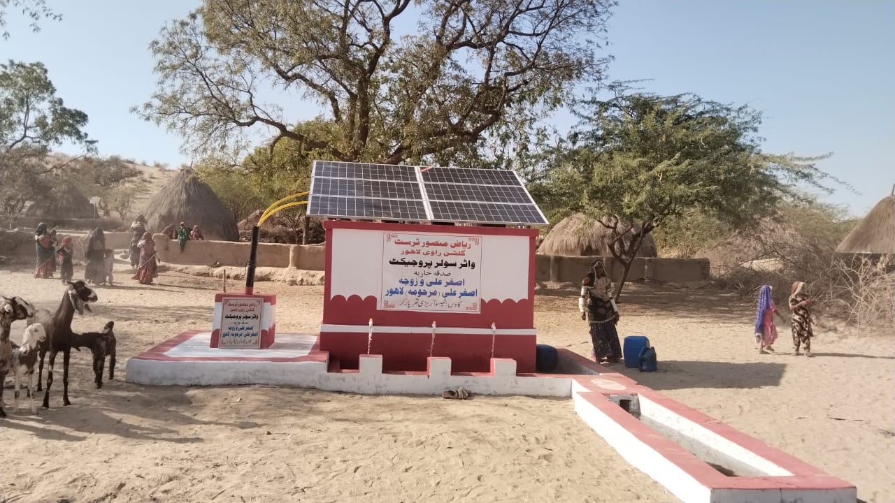 Water pump project in Thar